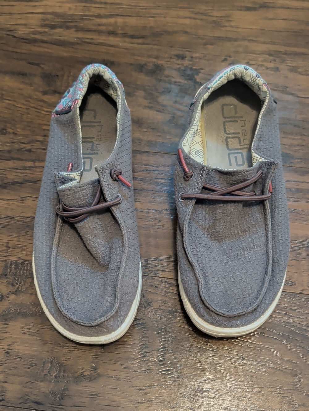 Casual Women’s Slip-On Shoes in Charcoal Gray - Hey Dude